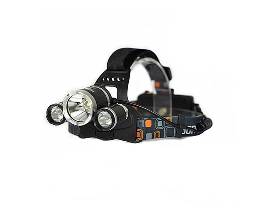 ExtraStar LED Stirnlampe 18650 mAh Akku 1500 Lumen Kopflampe 4 Modi