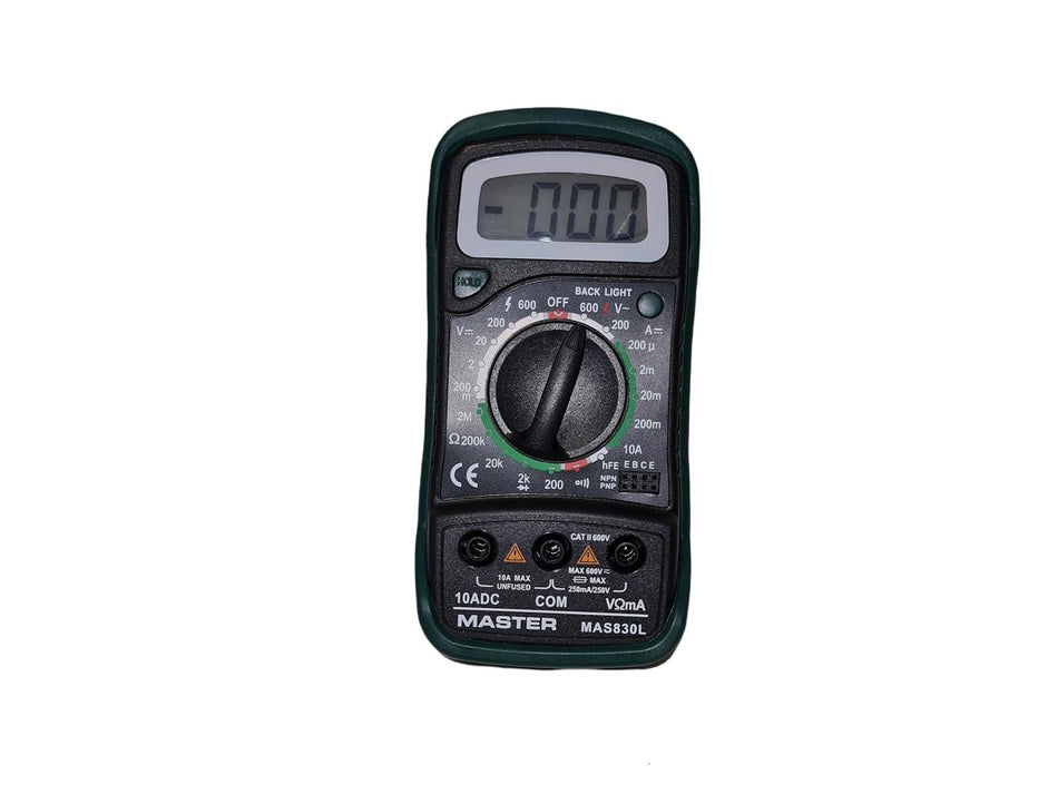 Digitaler Multimeter Elektromessgerät Spannungsmessgerät CAT.ll - 600V