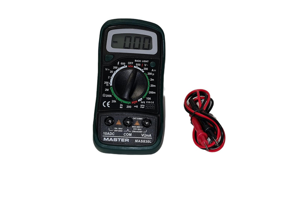 Digitaler Multimeter Elektromessgerät Spannungsmessgerät CAT.ll - 600V