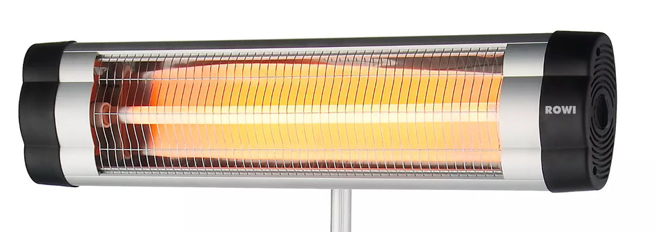 Rowi 2.0 kW Heizstrahler Terassenstrahler Quarzröhre Heizung