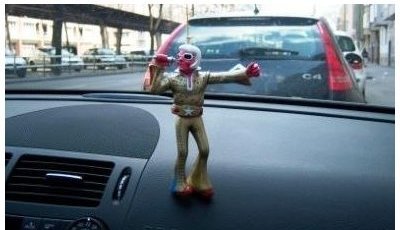 Vintage - PKW Wackelfigur - "SHAKING MAN"
