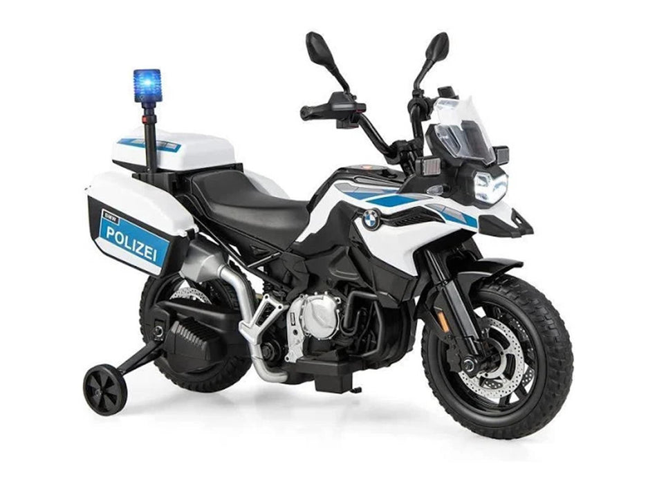 BMW Polizei 12V Elektro Kindermotorrad Kinderspielzeug 2x 45W