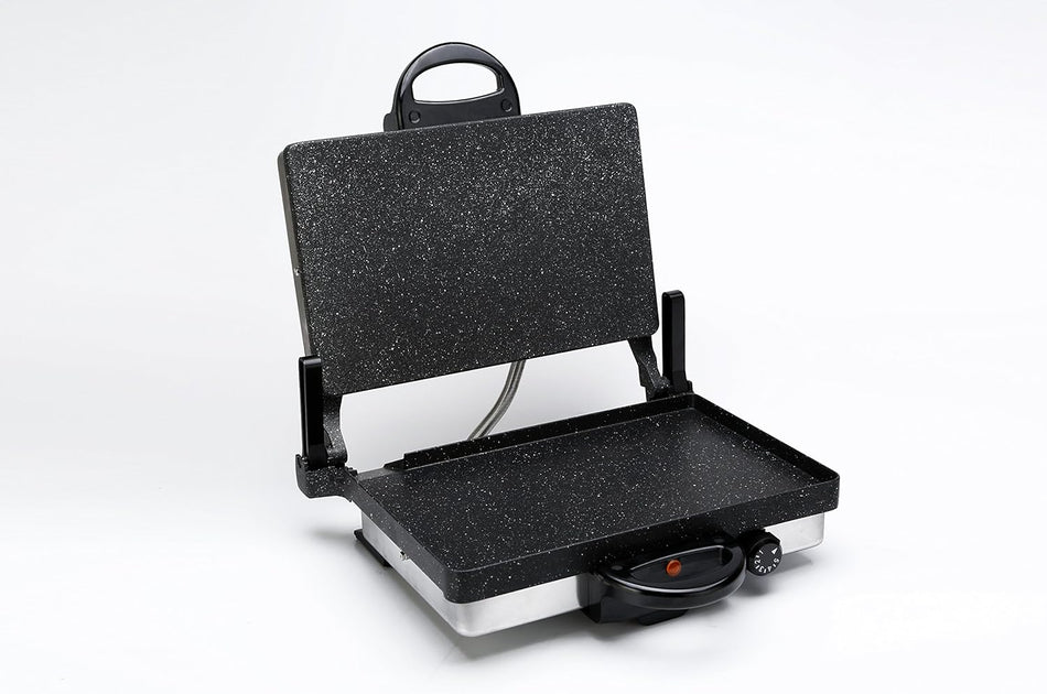 Frank&Müller 2000W Edelstahl Multigrill Kontaktgrill Lahmacun Makinasi Toaster