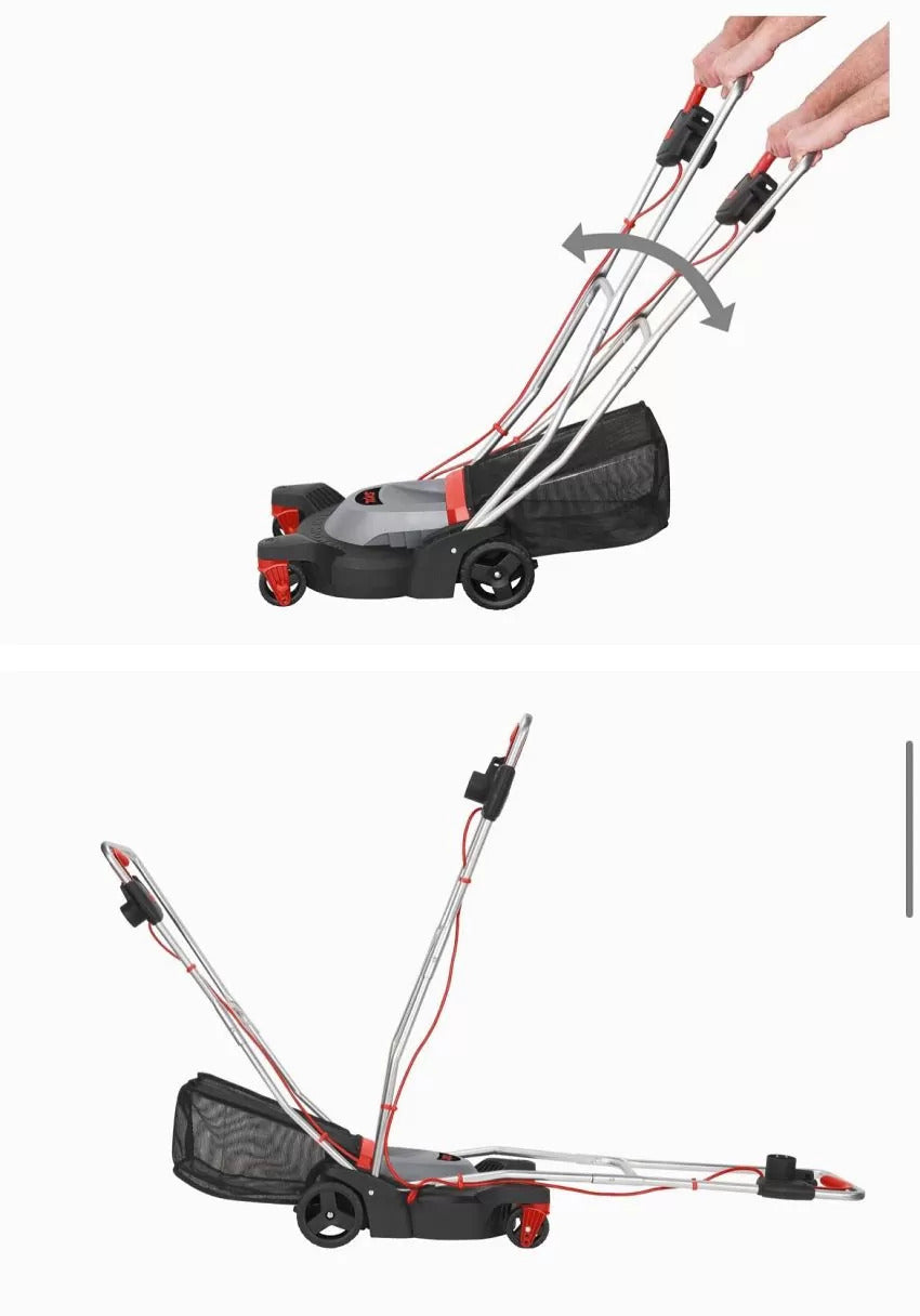 Skil Elektro Rasenmäher mit Fangkorb 29cm Schnittbreite