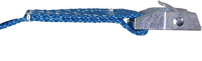 Stahlkaiser Spanngurt blau mit Klemmschloss 6m x 25mm max. 400 kg