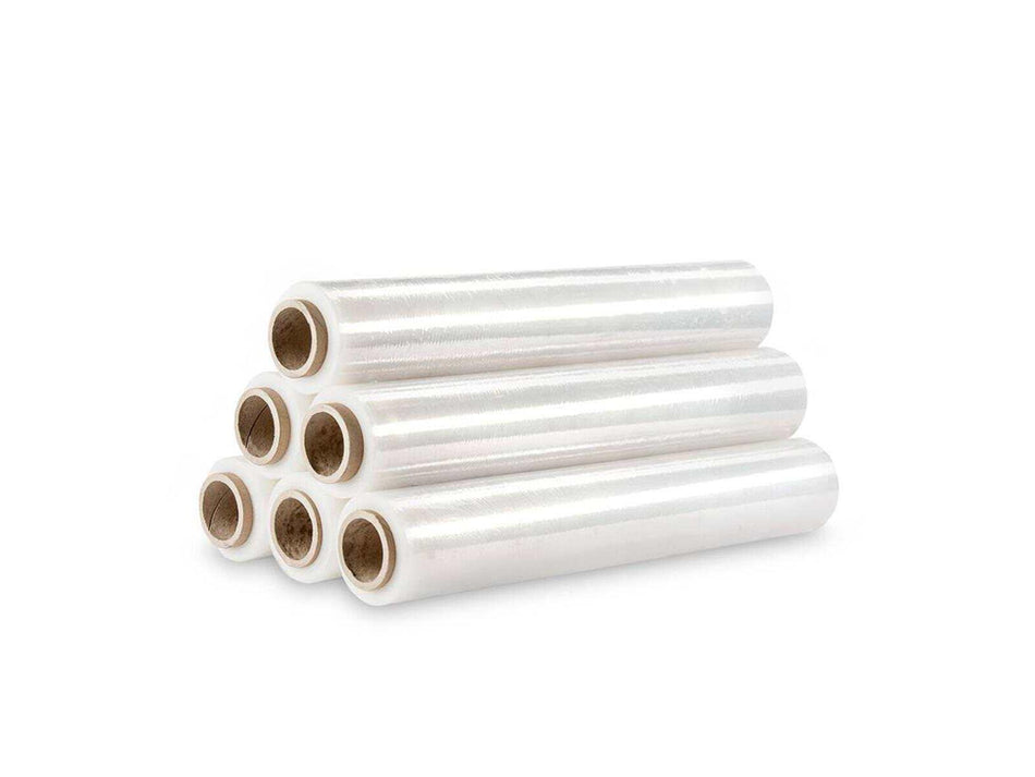 1x Stretchfolie Wickelfolie Folie 0.50 x 300 m - 23 µm Transparent