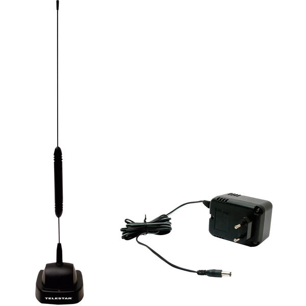 Telestar Starflex T4 Plus Aktive DVB-T/T2-Stabantenne Innenbereich Verstärkung: 18 dB Schwarz