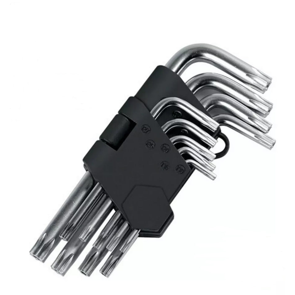 Torx Winkelschlüssel Torxschlüssel kurze Ausführung 9tlg.