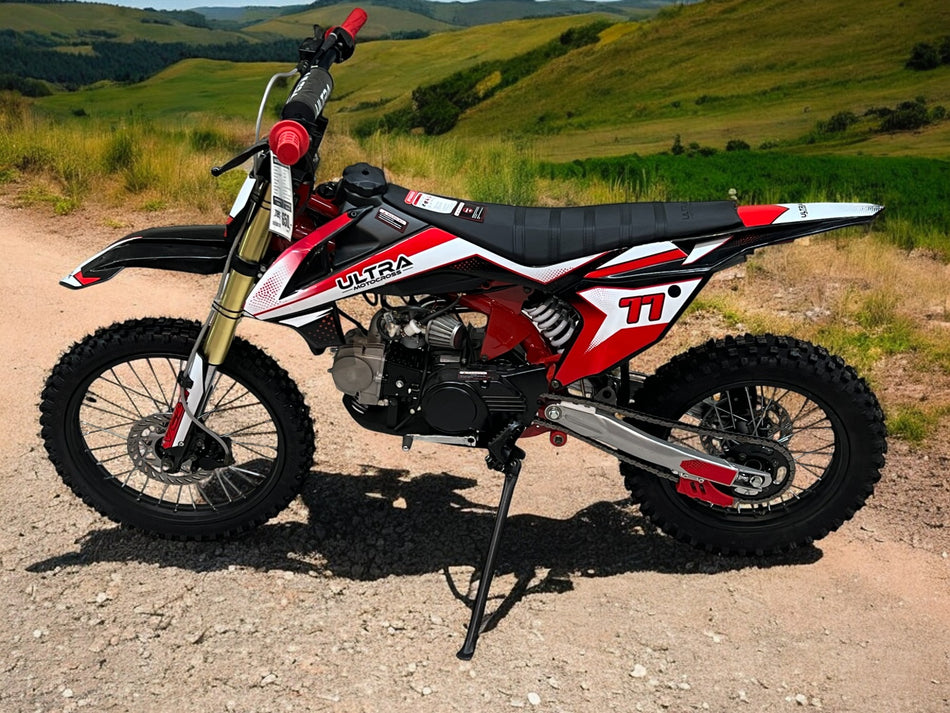 125cc Kinder Cross Motocross Maschine - Schaltgetriebe - 70km/h