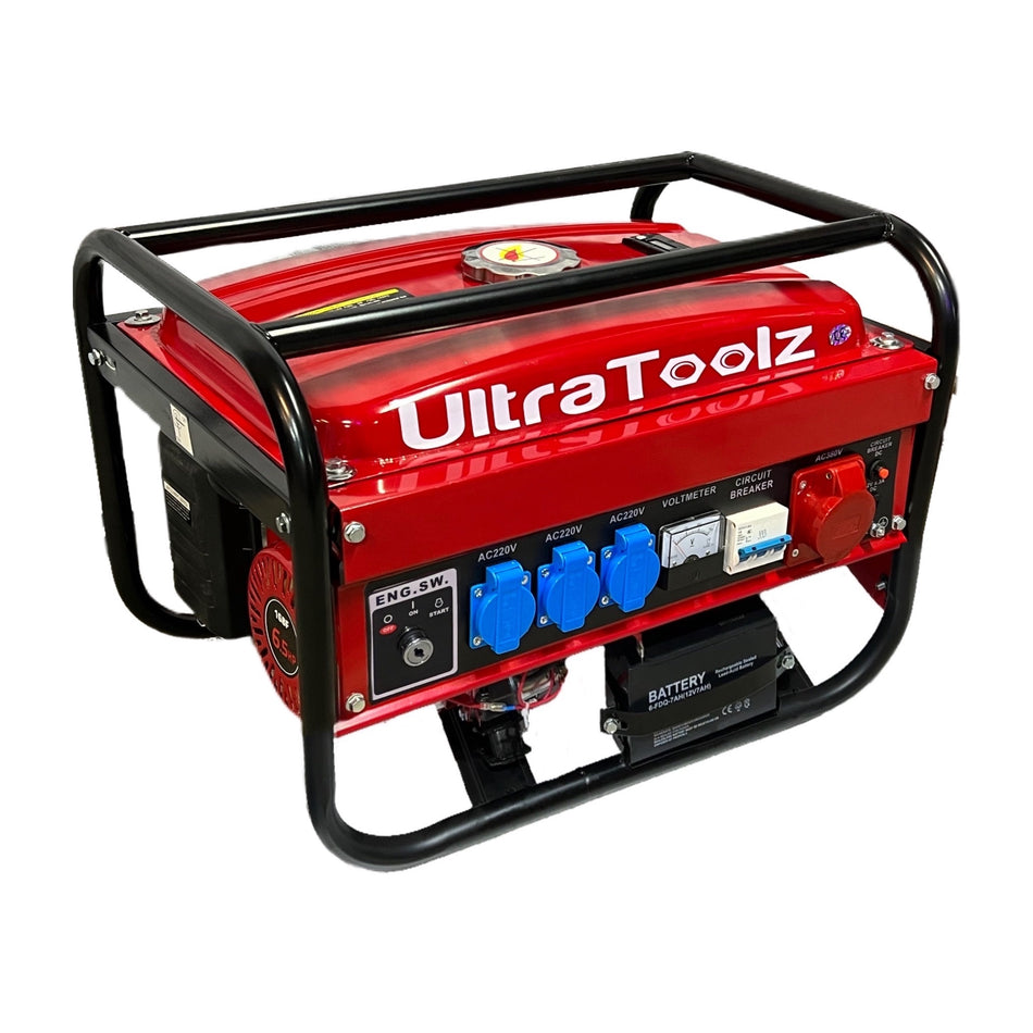4-Takt Benzin W8500E Stromerzeuger Generator mit E-Start