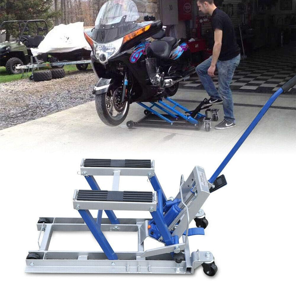 680kg hydraulischer Motorradheber Hebebühne Montageständer