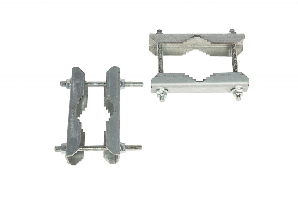 Universal Doppelschelle Sat Mast Schelle  2 er Set