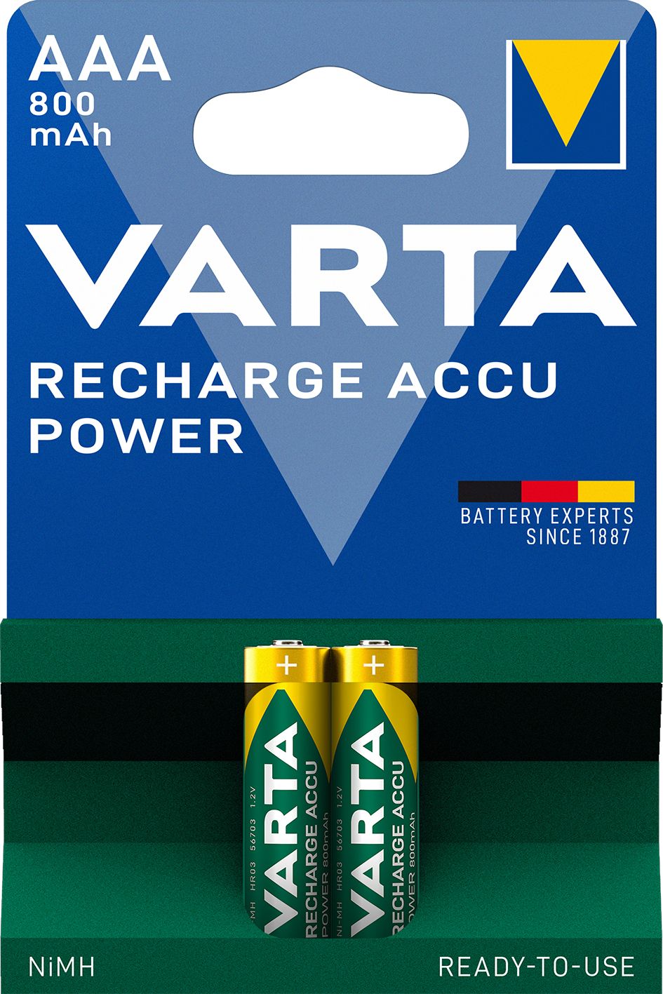 VARTA Energy wiederaufladbare Batterien - AAA