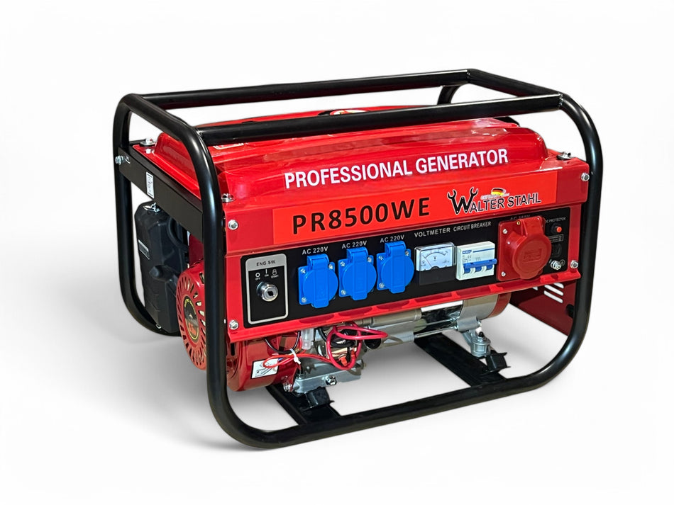 4-Takt Benzin PR8500WE Stromerzeuger Generator mit E-Start