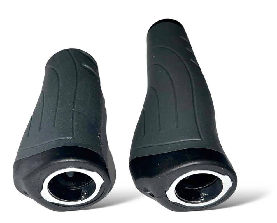 W+er Fahrradgriffe Ergonomisch Lang Kurz Fahrrad Griffe für Drehgriffschaltung