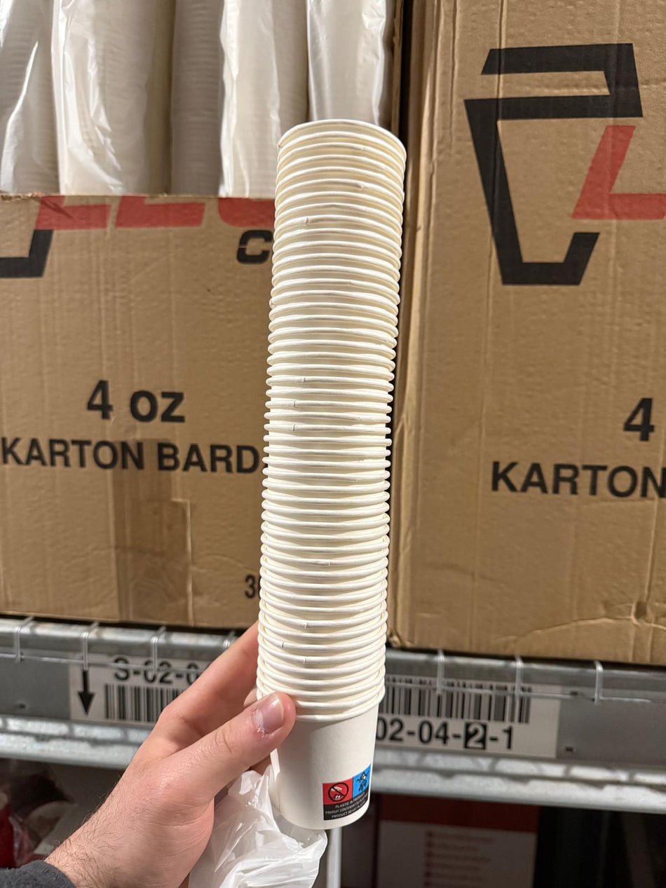 LEO CUP Coffee to go Espresso Becher  0.1l (4oz) [3000 Stück ]
