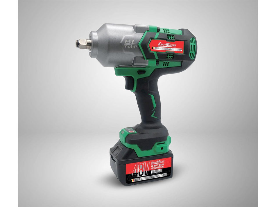 1700Nm PROFI LINE Akku Schlagschrauber 48V 6.0 Ah bürstenloser Motor