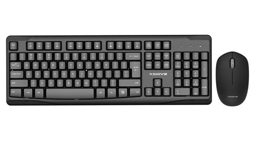 Xssive Qwerty kabelloses Tastatur- und Maus-Set