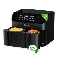 Scheffler Airfryer Heissluftfriteuse 9 Liter 2000W