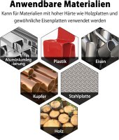 Kobalt-Bohrer-Set (HSS-Co/INOX) HSS-Metall 170 tlg. im Metallkoffer