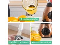 Standmixer 1.5L Smoothie Frucht Maker Cocktail Mixer Blender Glas