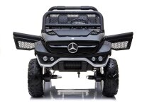 Mercedes UNIMOG Geländewagen 4x4 Allrad Kinderauto mit Display + Fernbedienung