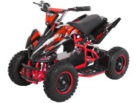 UltraMotors 800W Kinder E-Quad 6-25 km/h Rot