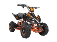 UltraMotors 800W Kinder E-Quad 6-25 km/h Orange