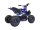 UltraMotors E- Kinderquad Mini ATV Pocketbike Pocketquad 1000W 36V - 8-25km/h - Blau