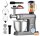 Homelux 3 in 1 Küchenmaschine Stand Mixer Fleischwolf 5L 2000W